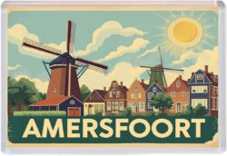Amersfoort - Holland - Artistic Jumbo Fridge Magnet 25N1