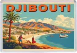 Djibouti - Africa - Artistic Jumbo Fridge 25A1