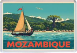 Mozambique - Africa - Artistic Jumbo Fridge 25A1