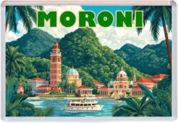 Moroni - Comoros - Africa - Artistic Jumbo Fridge 25A1
