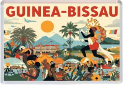 Guinea-Bissau - Africa - Artistic Jumbo Fridge 25A1
