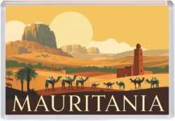 Mauritania - Africa - Artistic Jumbo Fridge 25A1