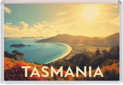 Tasmania - Australia - Artistic Jumbo Fridge Magnet 25A1