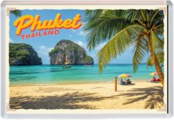 Phuket - Thailand - Artistic Jumbo Fridge Magnet Souvenir Gift Present 25T1