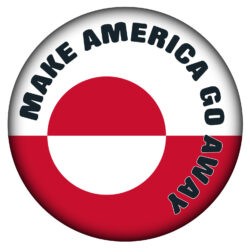 Make America Go Away (Maga) - 59mm Pin Badge/Badges