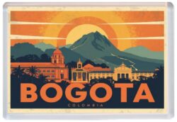 Bogota - Colombia - Artistic Jumbo Fridge Magnet 26C1