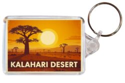 Kalahari Desert - Artistic Double Sided Large Keyring 26A1