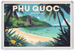 Phu Quoc - Vietnam - Artistic Jumbo Fridge Magnet 26V1