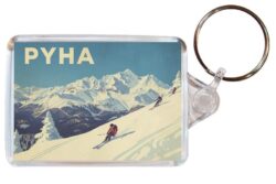 Pyha - Finland - Artistic Double Sided Large Keyring 26F1
