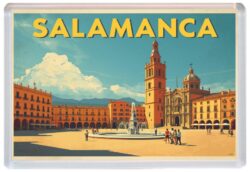 Salamanca - Spain - Artistic Jumbo Fridge Magnet 26S1