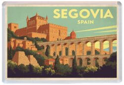 Segovia - Spain - Artistic Jumbo Fridge Magnet 26S1