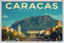 Caracas - Venezuela - Artistic Jumbo Fridge Magnet 26C1
