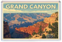 Grand Canyon - USA - Artistic Jumbo Fridge Magnet 26US1