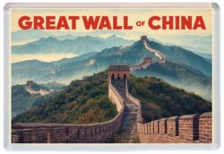 Great Wall of China - Artistic Jumbo Fridge Magnet 26C1