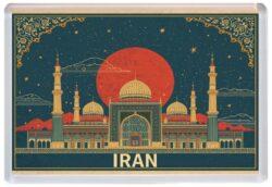 Iran - Artistic Jumbo Fridge Magnet 26I1
