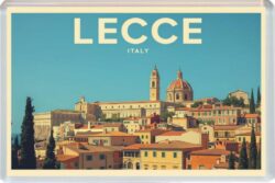 Lecce - Italy - Artistic Jumbo Fridge Magnet 26I1