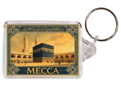 Mecca - Saudi Arabia - Artistic Double Sided Large Keyring 26SA1
