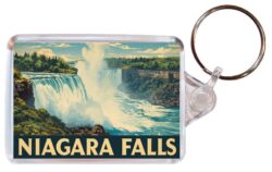 Niagara Falls - Artistic Double Sided Large Keyring 26C1