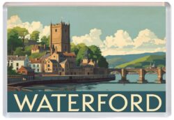 Waterford - Ireland - Artistic Jumbo Fridge Magnet 26S1