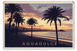 Aguadulce - Spain - Artistic Jumbo Fridge Magnet 26S1