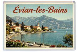 Évian-les-Bains - France - Artistic Jumbo Fridge Magnet 26F1