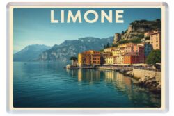 Limone - Italy - Artistic Jumbo Fridge Magnet 25I1