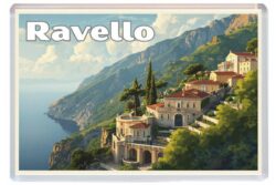 Ravello - Italy - Artistic Jumbo Fridge Magnet 26I1